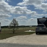 RV sites at Country Oasis RV Park near Austin, Texas offering a peaceful extended-stay location in growing Central Texas